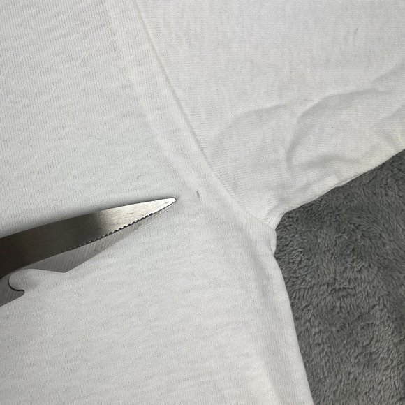 Vintage Human-i-Tees Cougar Lion Tiger Graphic Short Sleeve White T-Shirt Anvil - Picture 5 of 7